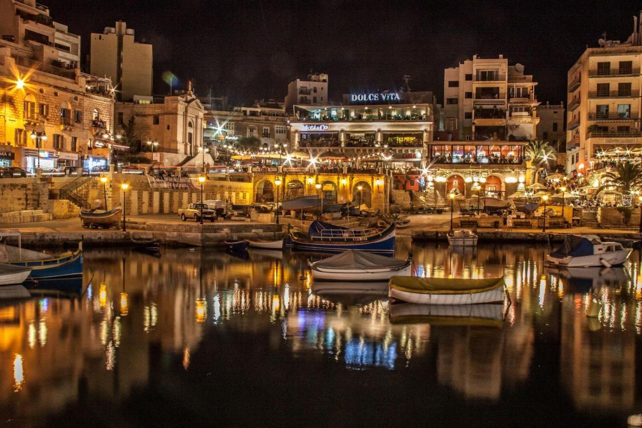 Chic 2Br Penthouse Steps From The Promenade Sliema Exterior foto